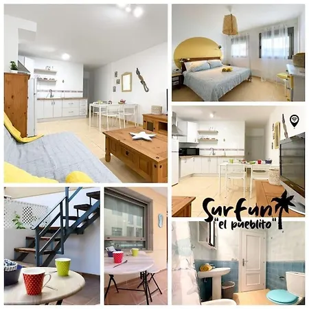 Apartmán El Pueblito Surf&fun Old Town By Rentalfue